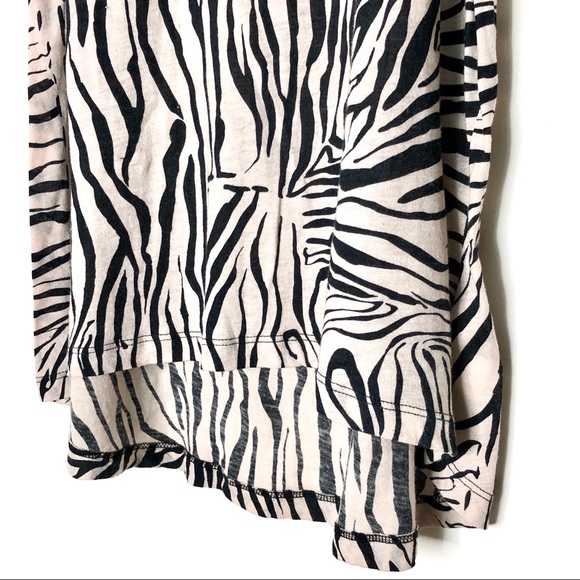 Theory Zebra Print Top - Picture 4 of 7
